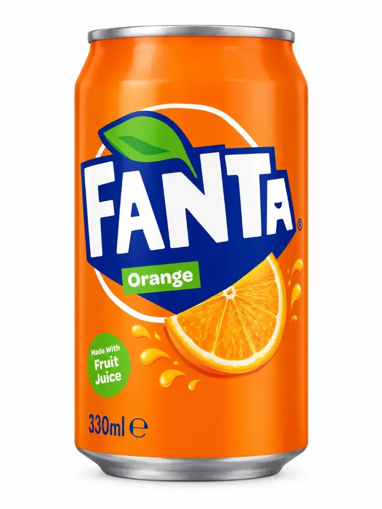Fanta Orange 330ml Can