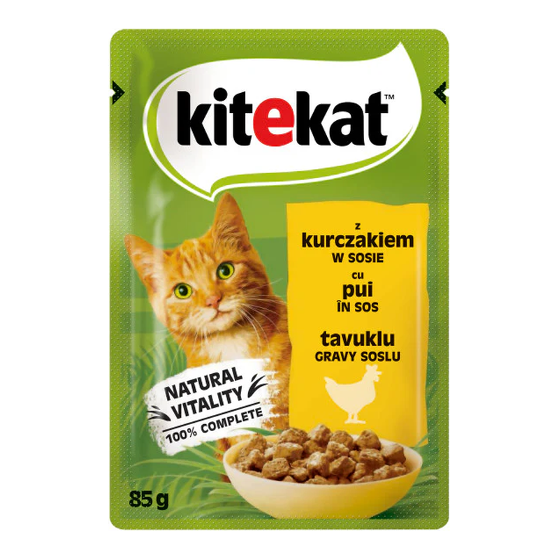 Kitekat Chicken Chunks 85g