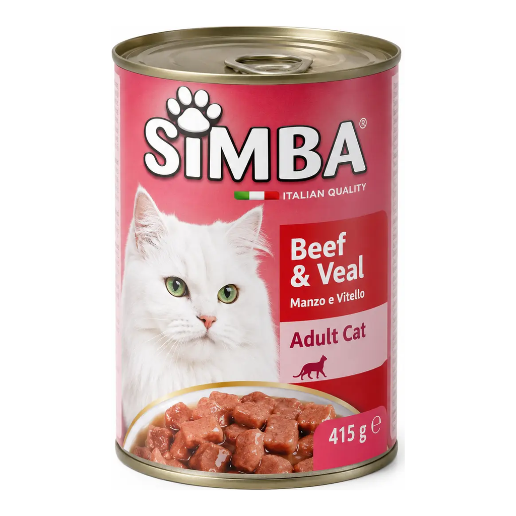 Simba Cat Beef & Veal 415g