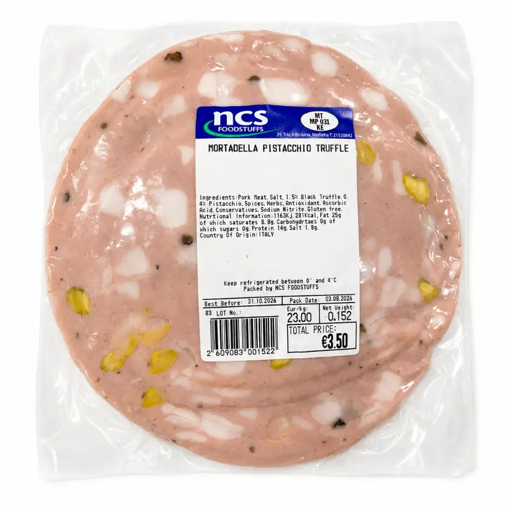 Mortadella Pistachio Truffle