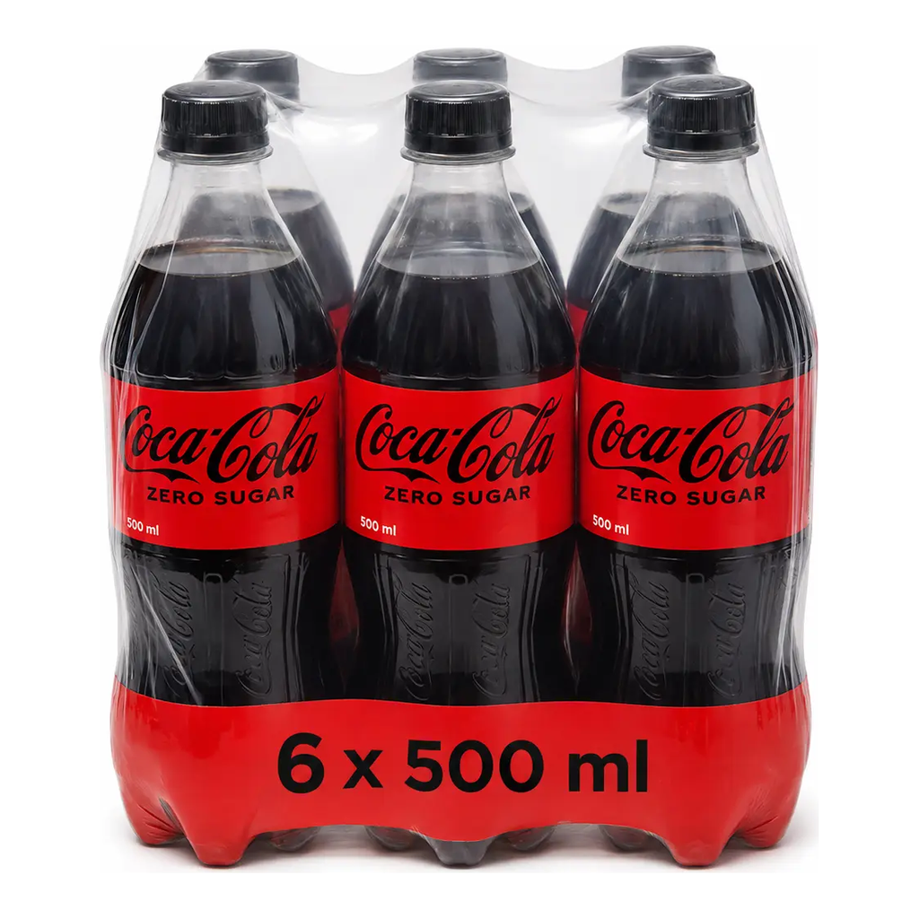 Coca - Cola Zero 500 Ml x 6 