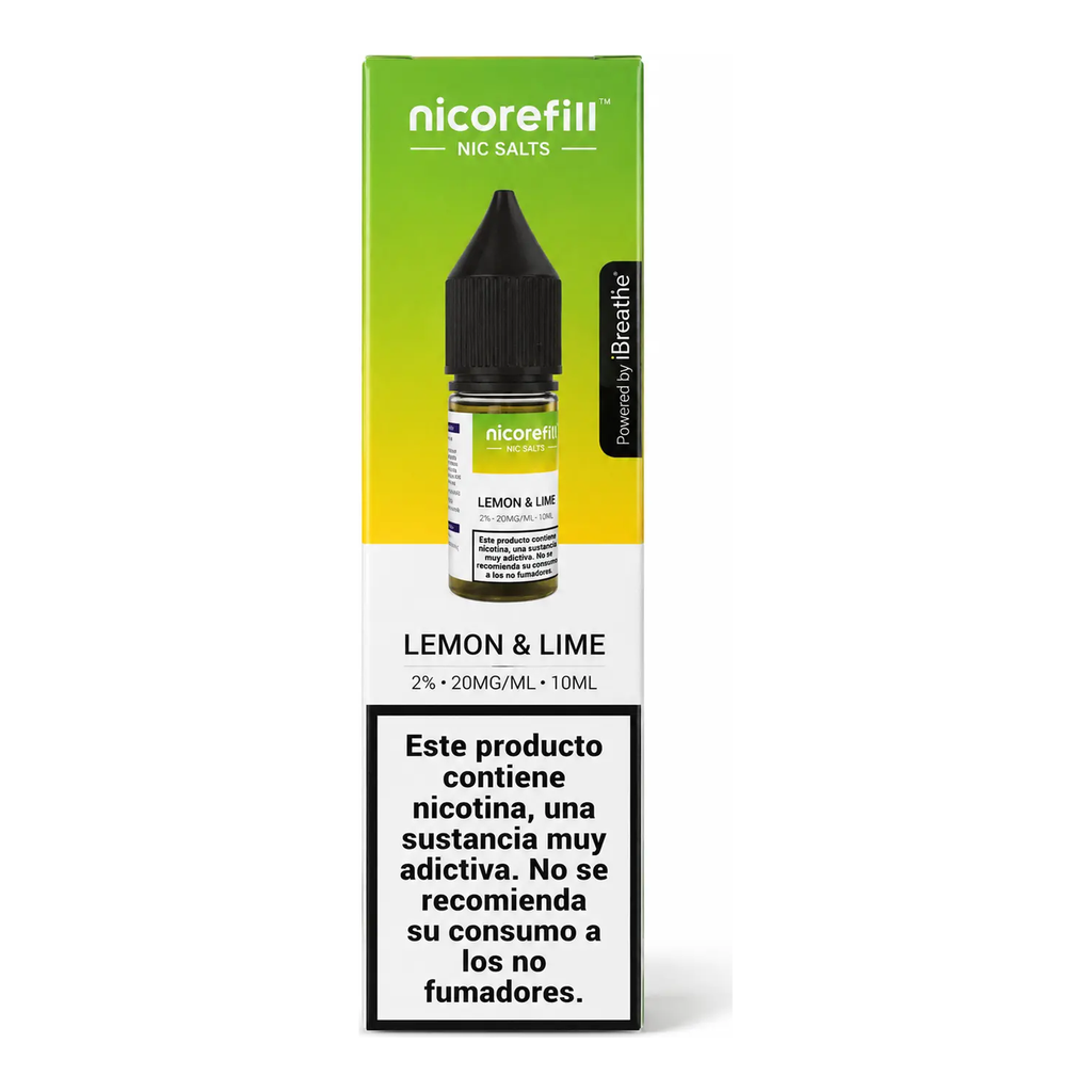 Nicorefill MT Lemon & Lime Nic Salts