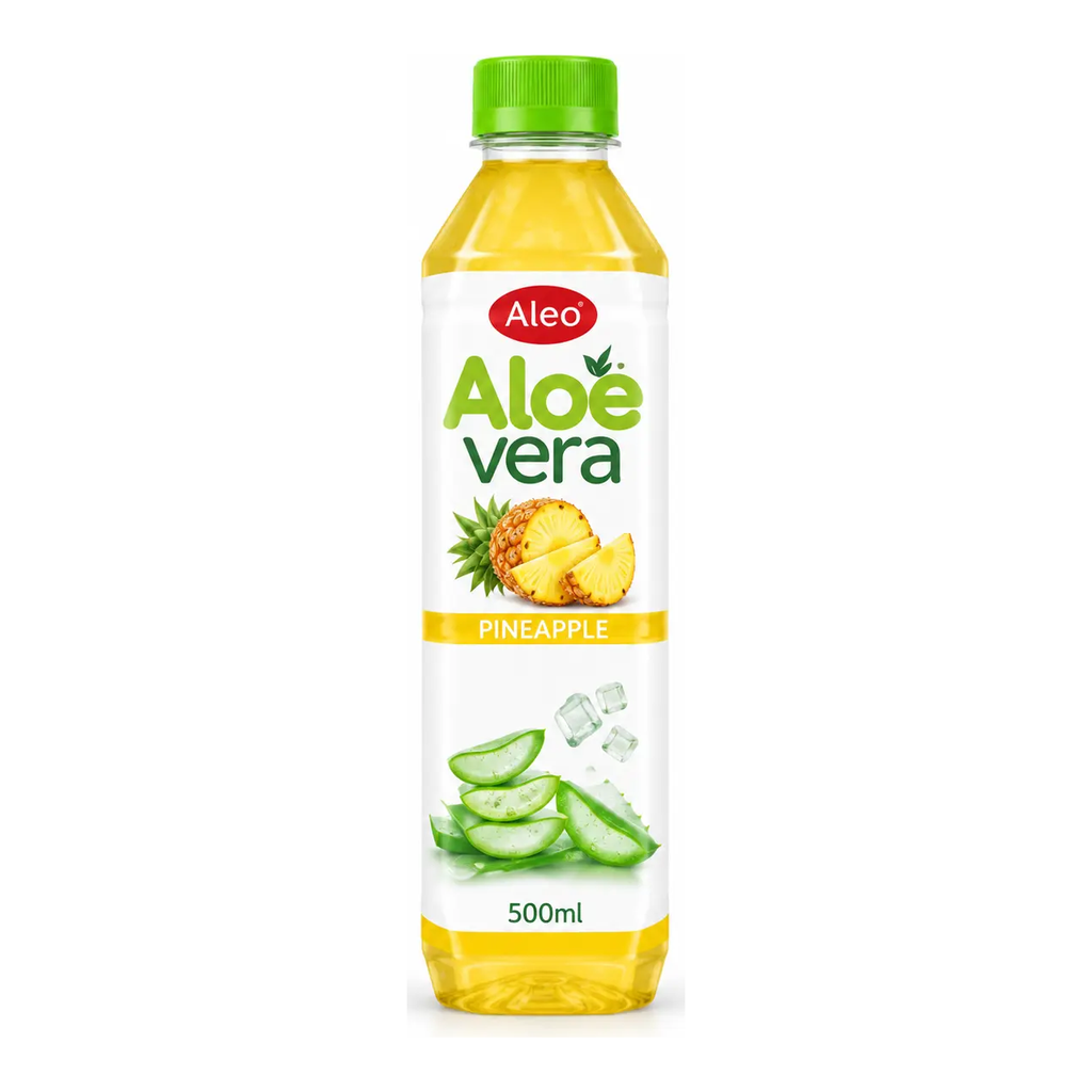 Aleo Aloe Vera Drink Pineapple 500ml