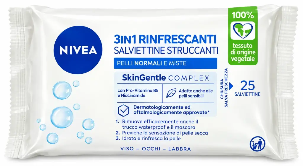 Nivea Makeup Remover Wipes 25pcs