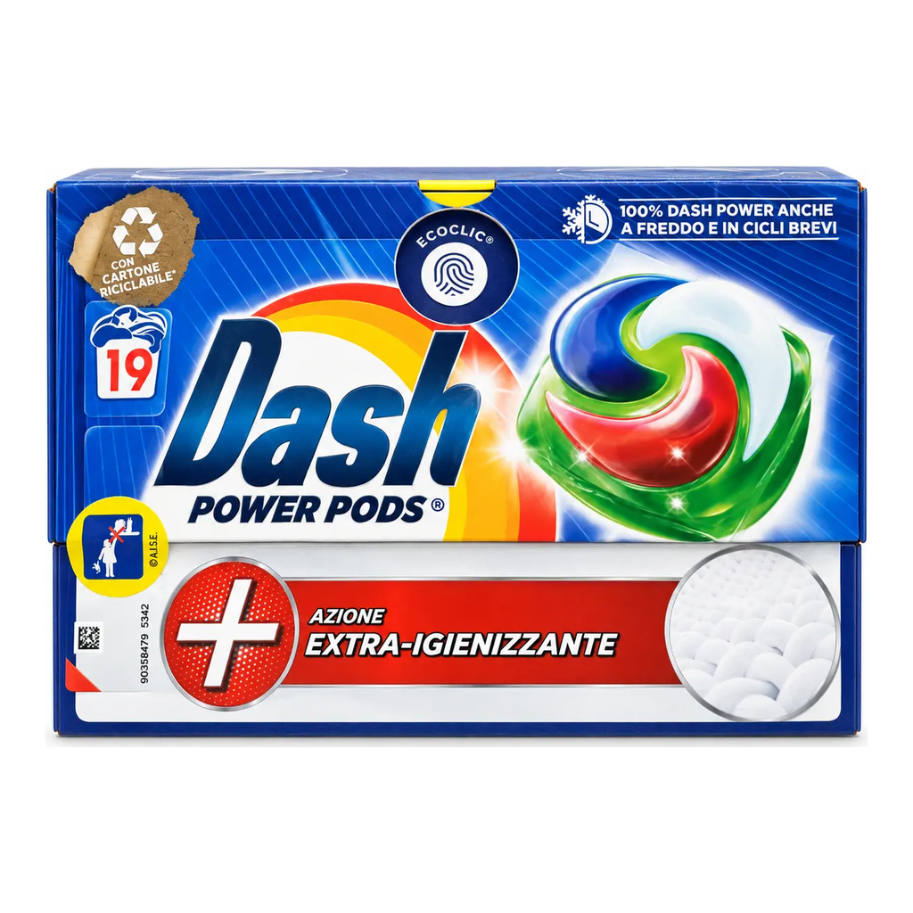 Dash Power Hygiene Pods 19pcs