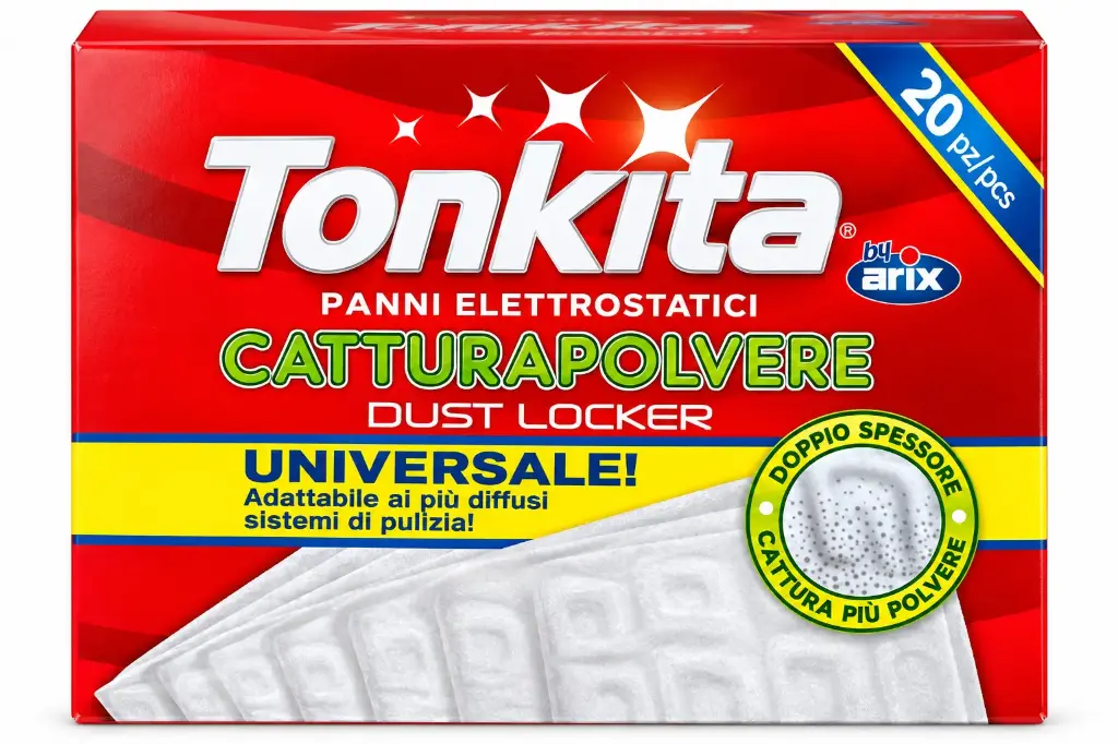 Tonkita by Arix Electrostatic Dust Locker Cloths 20pcs