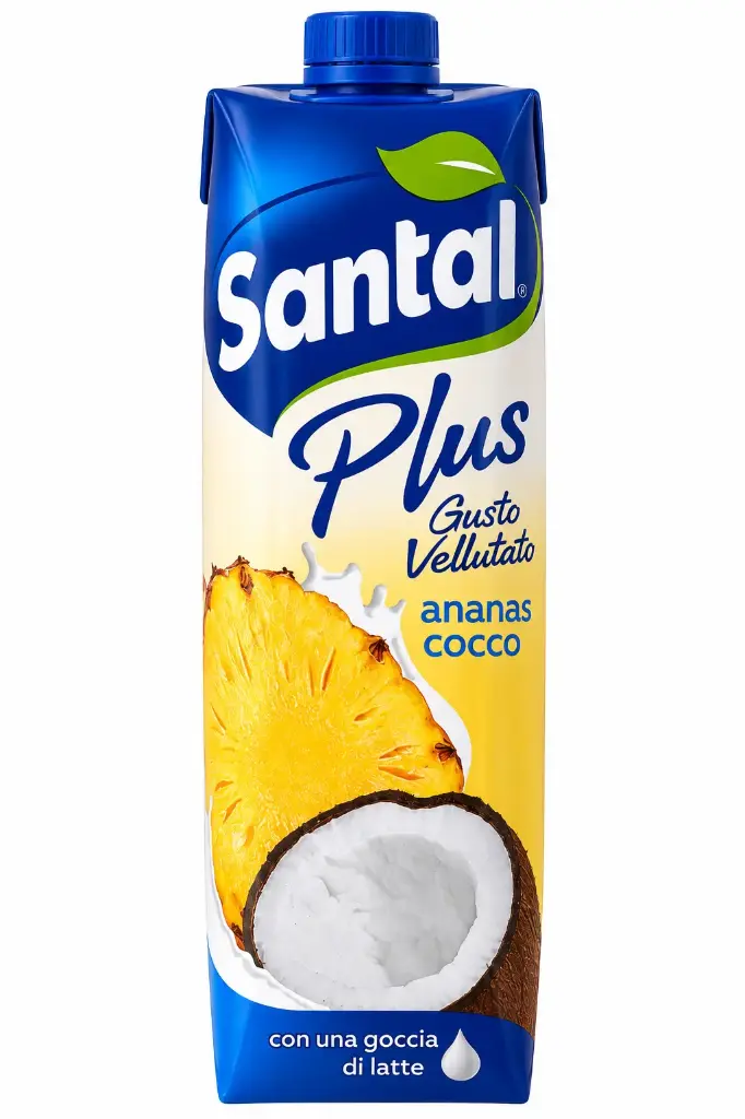 Santal Plus Pineapple & Coconut Juice 1L