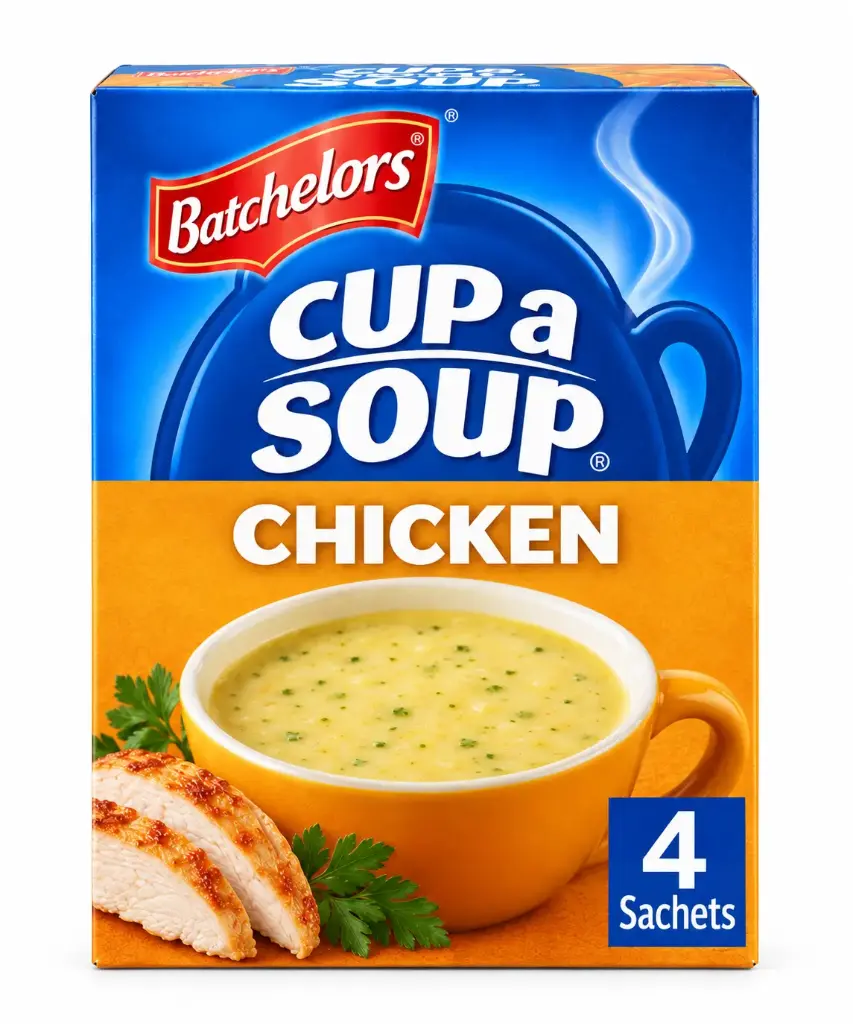 Batchelors Cup a Soup Chicken 4 Sachets 81g