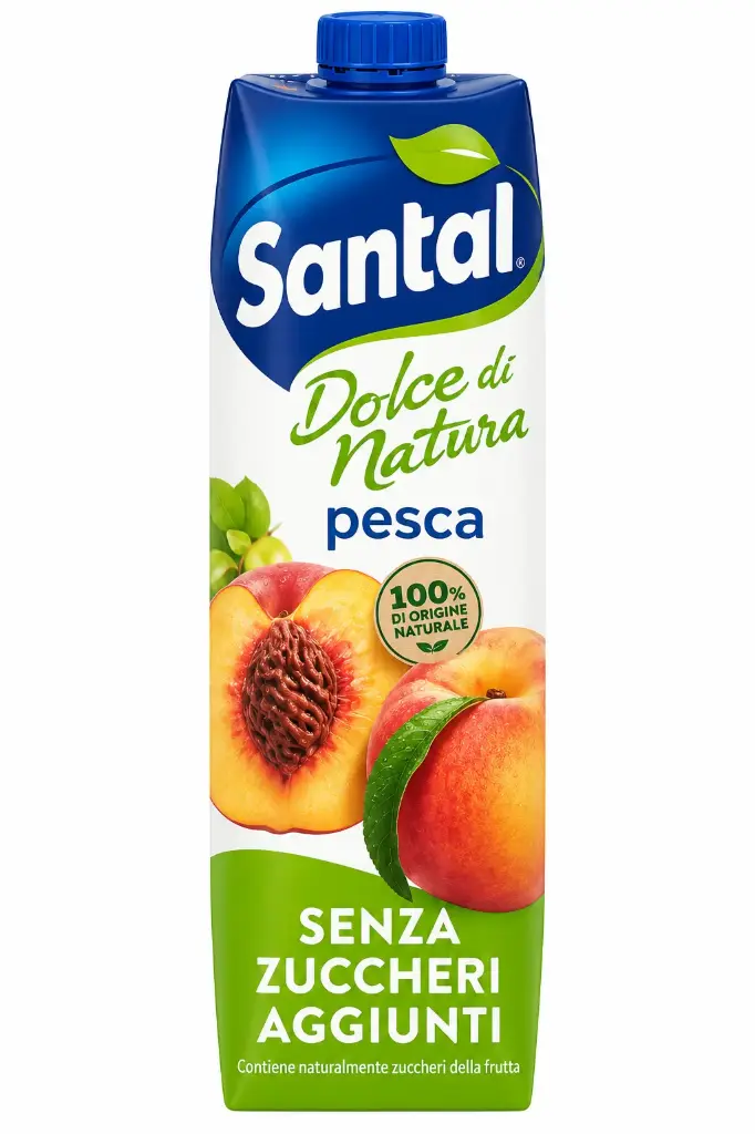 Santal Sugar-Free Peach Juice 1L