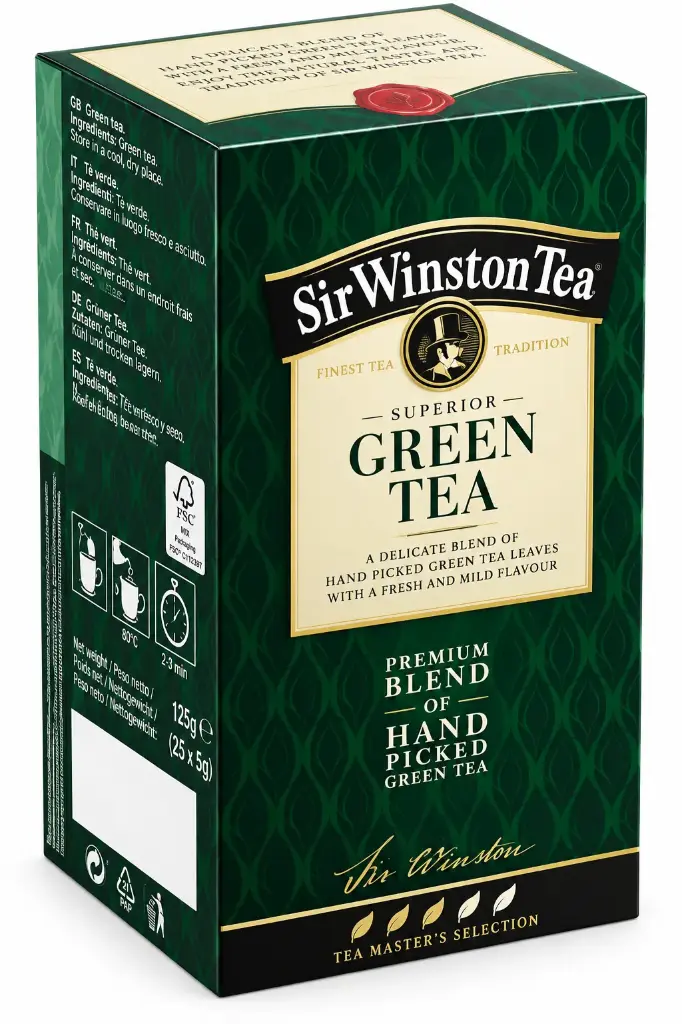 Sir Winston Green Tea 20 Bags