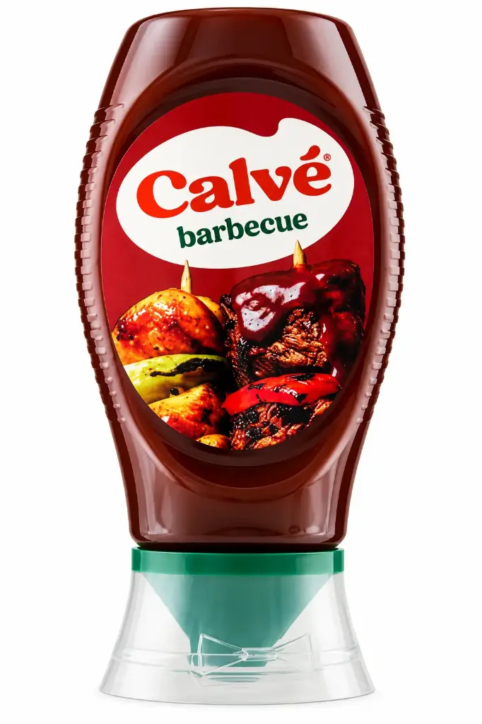 Calvé Top Down Barbecue Sauce 250ml