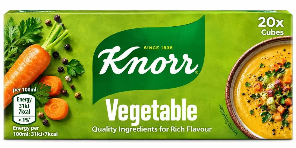 Knorr Vegetable Stock Cubes 10 Pack
