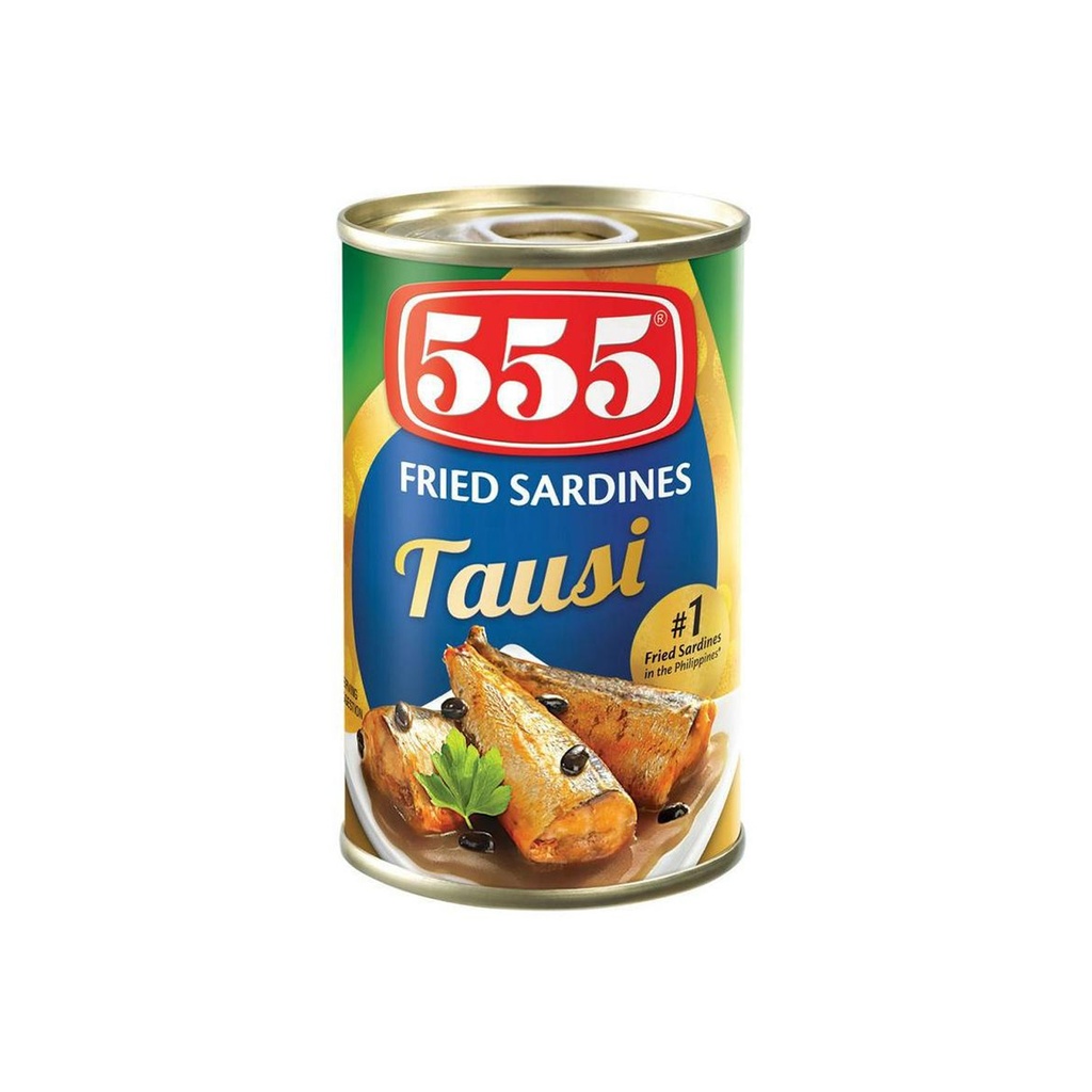 555 Fried Sardines with Tausi 155g
