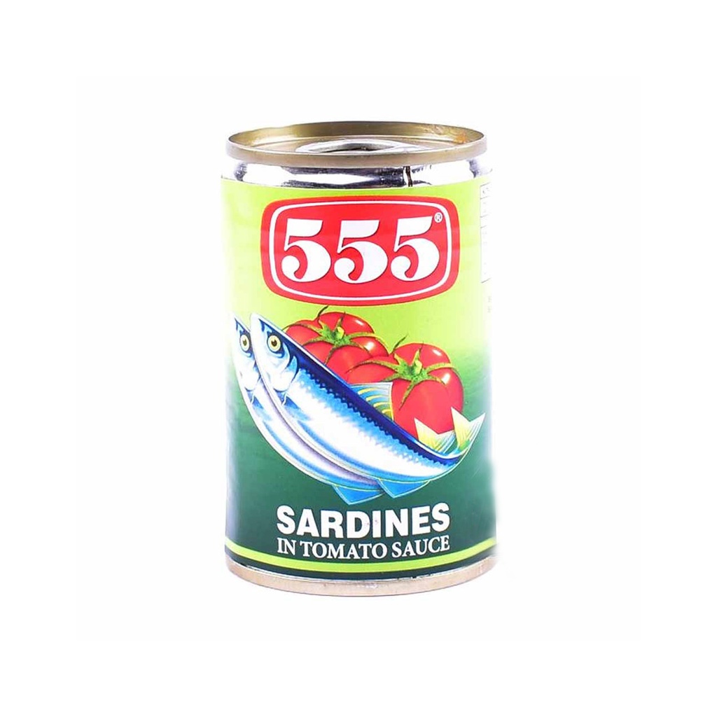 555 Sardines in Tomato Sauce 155g