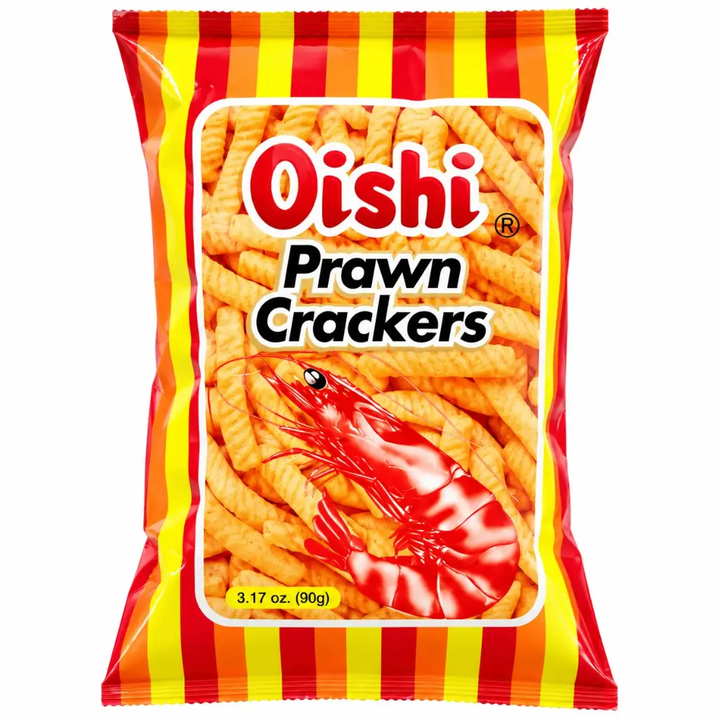 Oishi Prawn Crackers Regular 90g