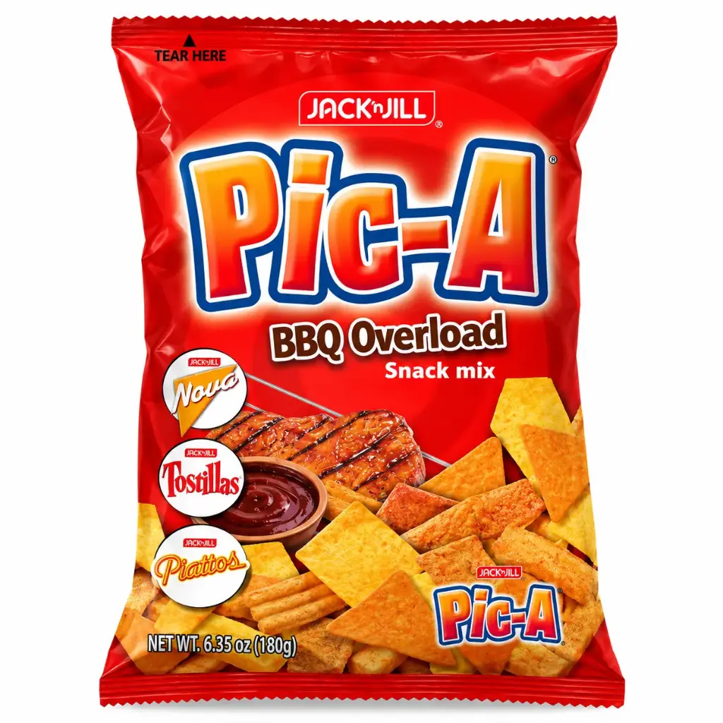 Jack 'n Jill Pic-A BBQ Overload Snack Mix 180g