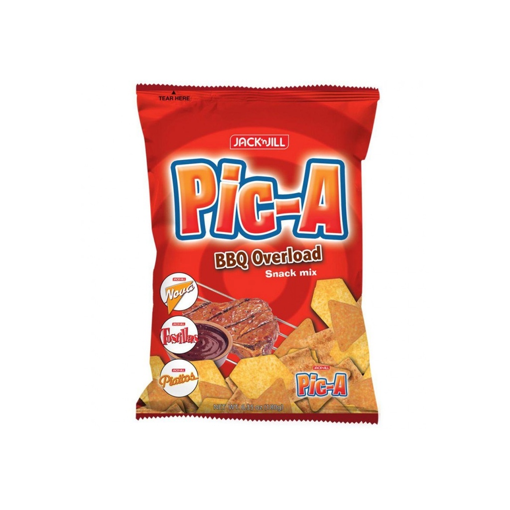 Jack 'n Jill Pic-A BBQ Overload Snack Mix 180g