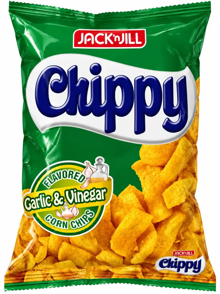 Jack 'n Jill Chippy Garlic & Vinegar Corn Chips