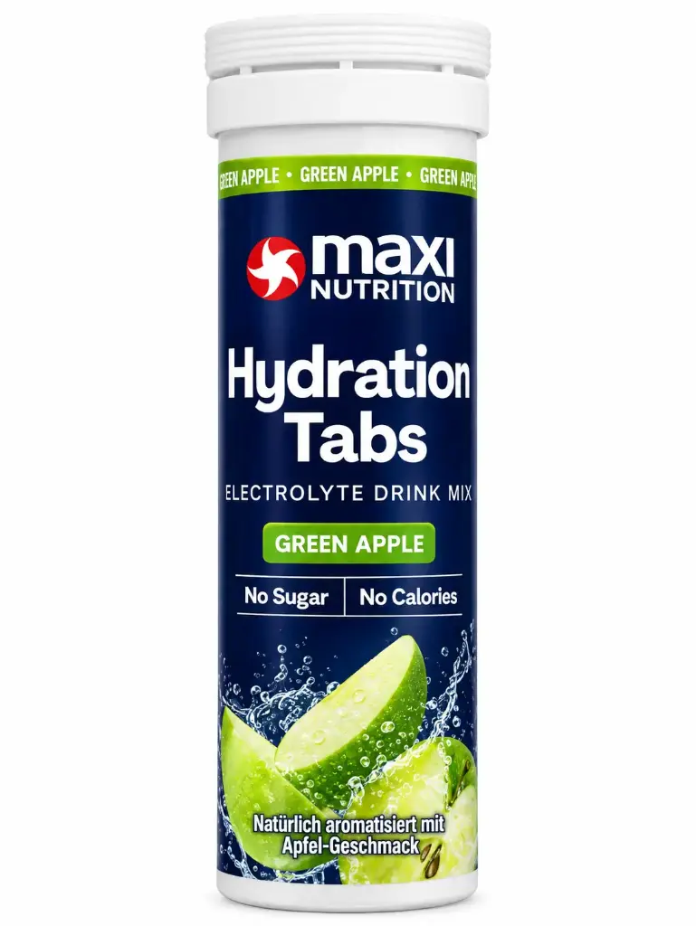 Maxi Nutrition Hydration Tabs Green Apple 40g