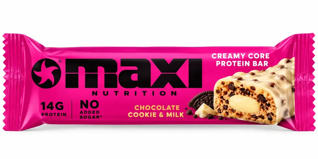 Maxi Nutrition Creamy Core Chocolate Cookie & Milk Protein Bar 45g