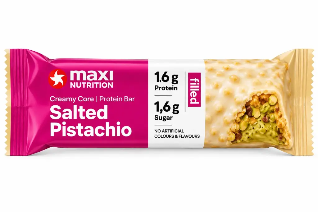 Maxi Nutrition Creamy Core Salted Pistachio Protein Bar 45g