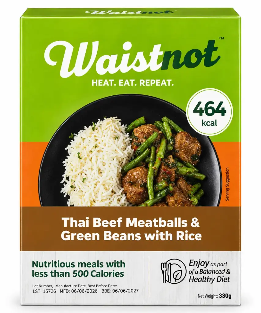 WST Thai Meatballs and Green Bean with Rice 330g