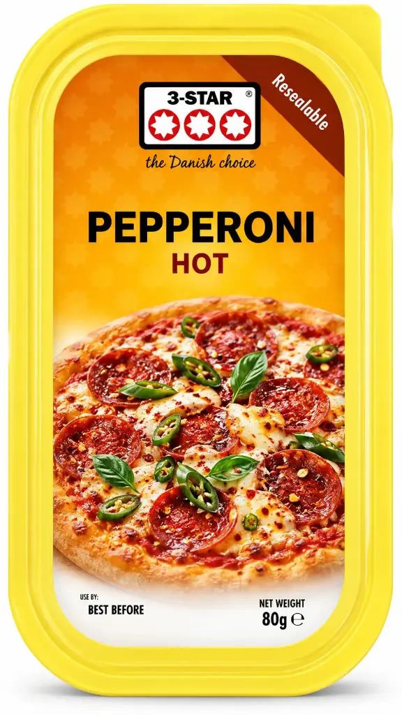 3 Star Pepperoni Hot 150g