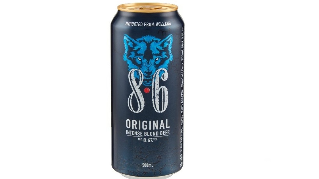 8.6 Lager Can 500ml