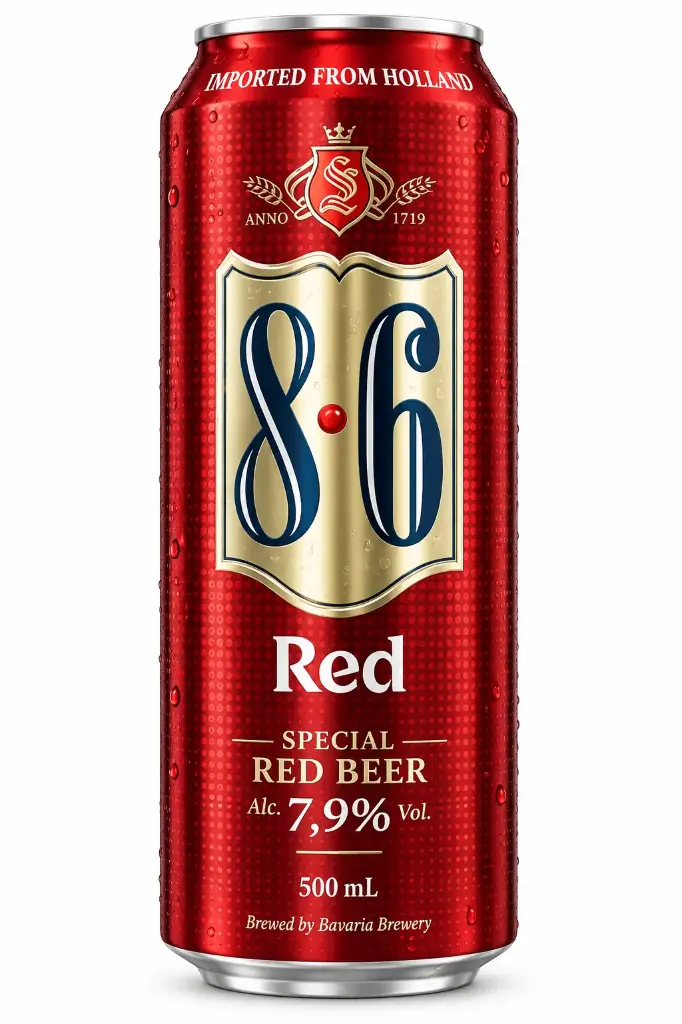 8.6 Larger Red Can 500ml