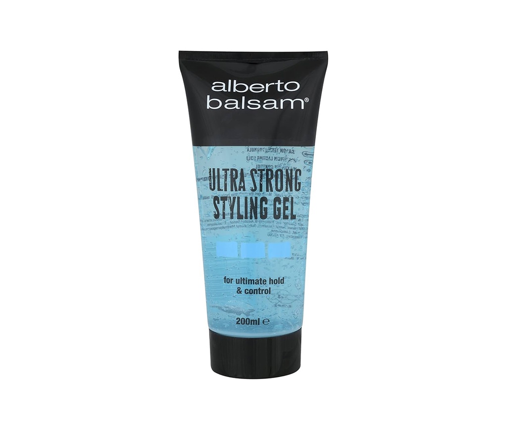 Alberto Balsam Ultra Strong Styling Gel, 200Ml