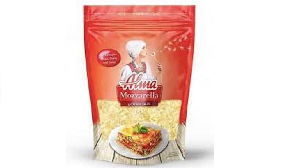 Alma Shredded Mozzarella 200g