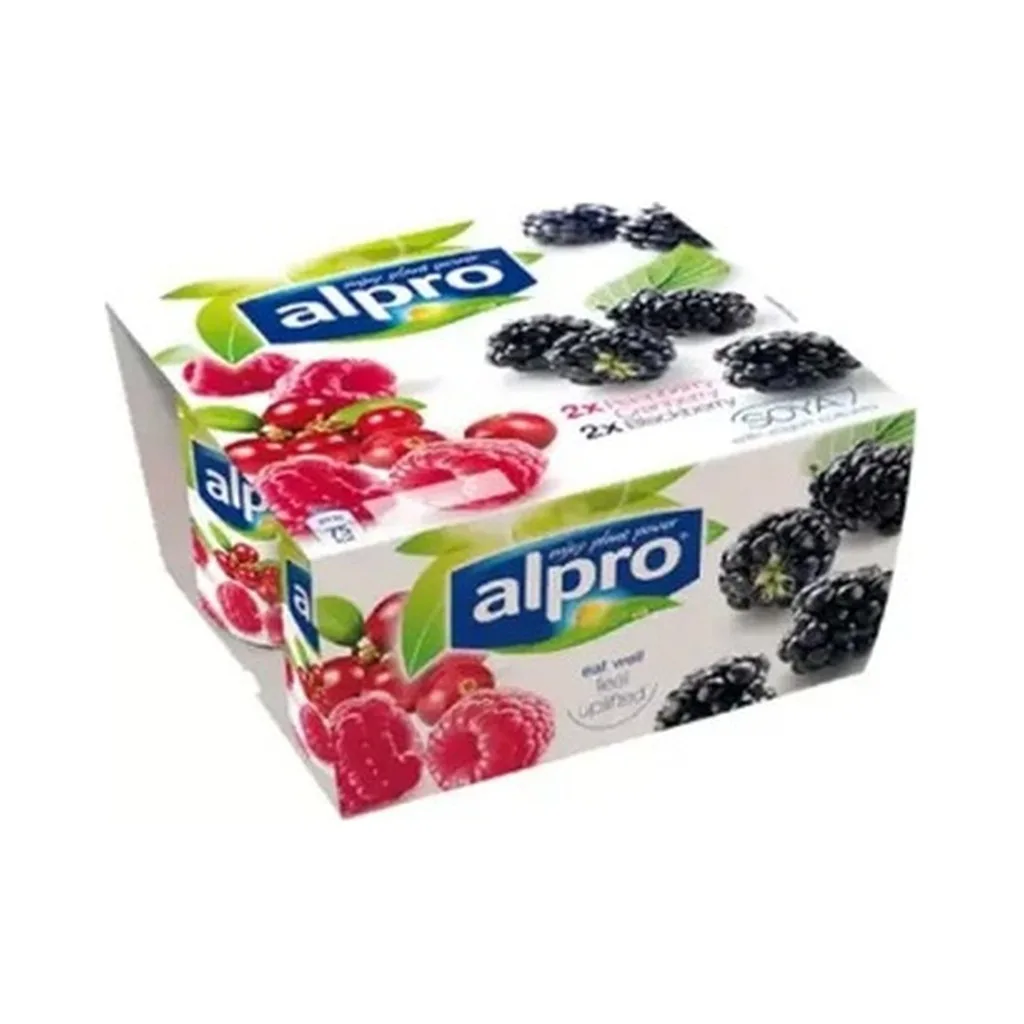 Alpro Raspberry, Cranberry, Blackberry 125g