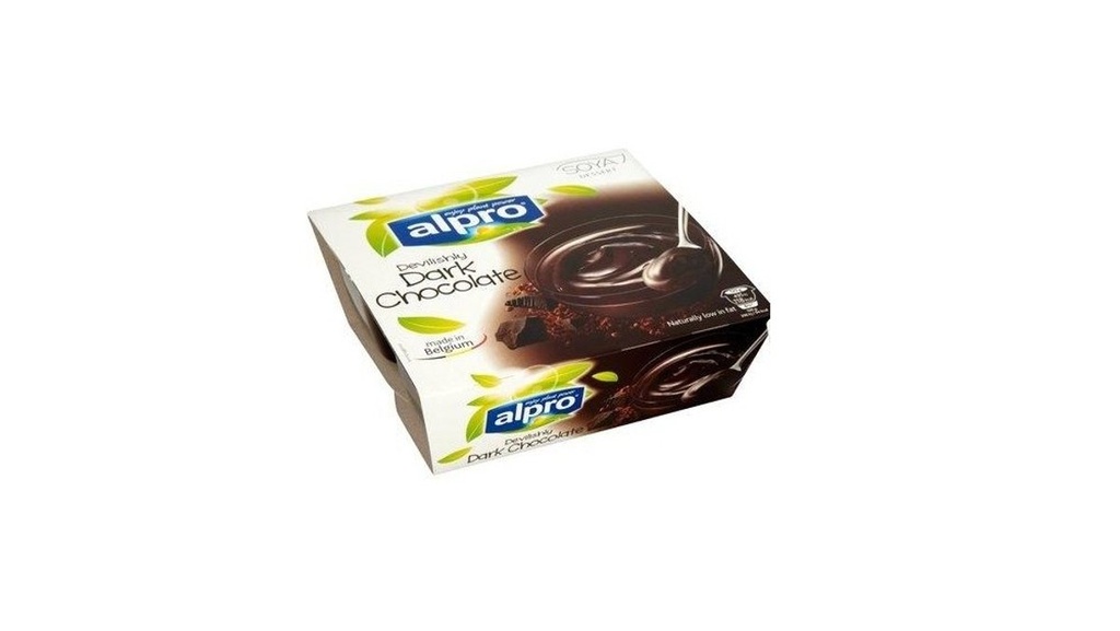 Alpro Dessert Dark Chocolate 4X125g