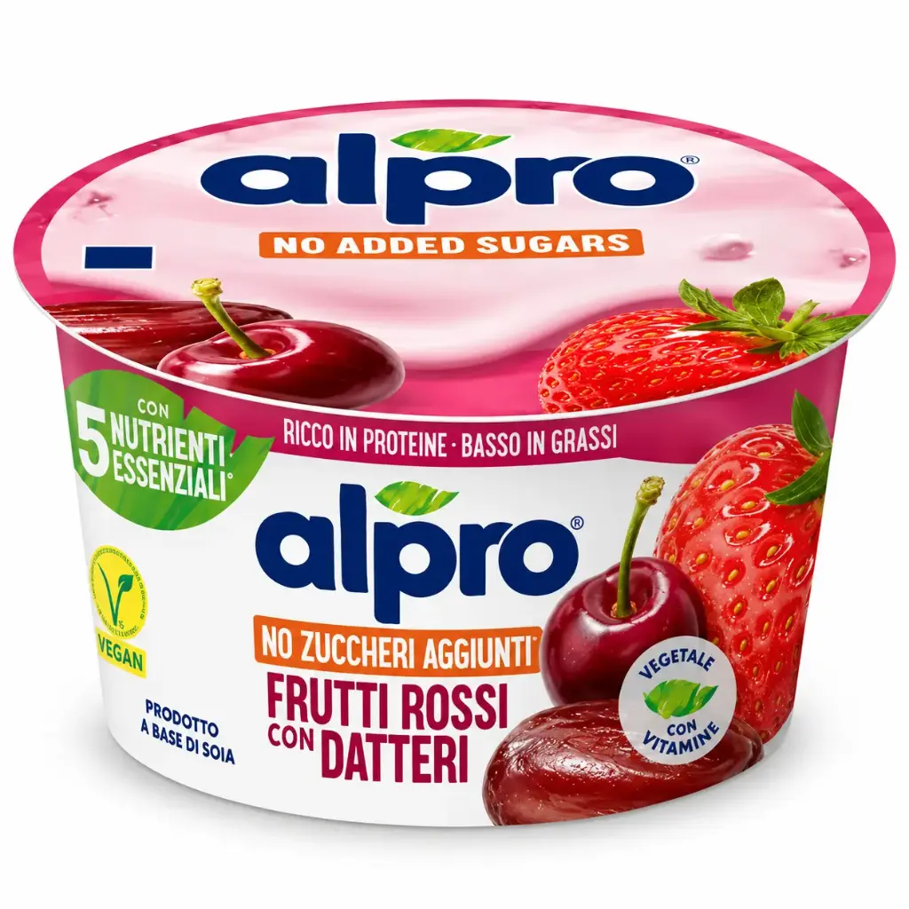 Alpro Yofu Nas Single Red Fruit 135g