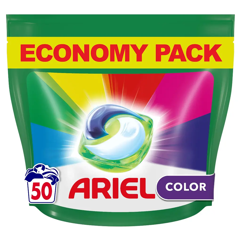 Ariel Pods In Bag Color 50 Washes