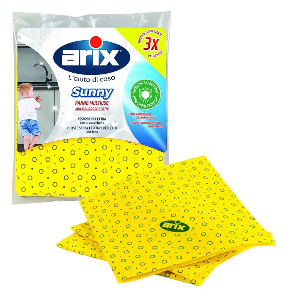 Arix Multipurpose Cloth Sunny 3 pieces 50 cm x 50 cm 