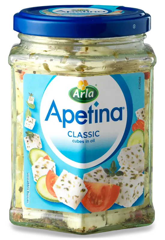 Arla Apetina Classic Cubes Feta In Oil 265g