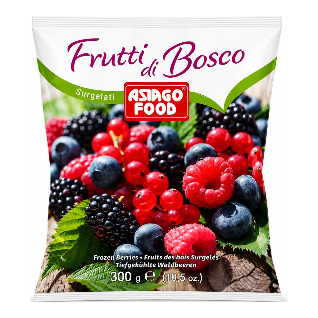 Asiago Frozen Mixed Berries 300 g