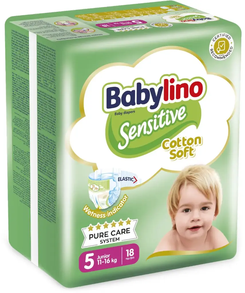 BabyLino Sensitive 5 Junior (11-16Kg)