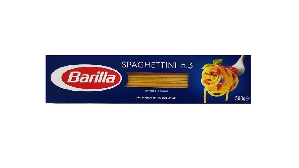Barilla Spaghetti No.3 500G