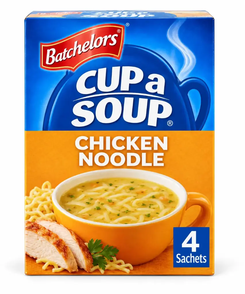 Batchelors Cup a Soup Chicken Noodle 4 Sachets 94g