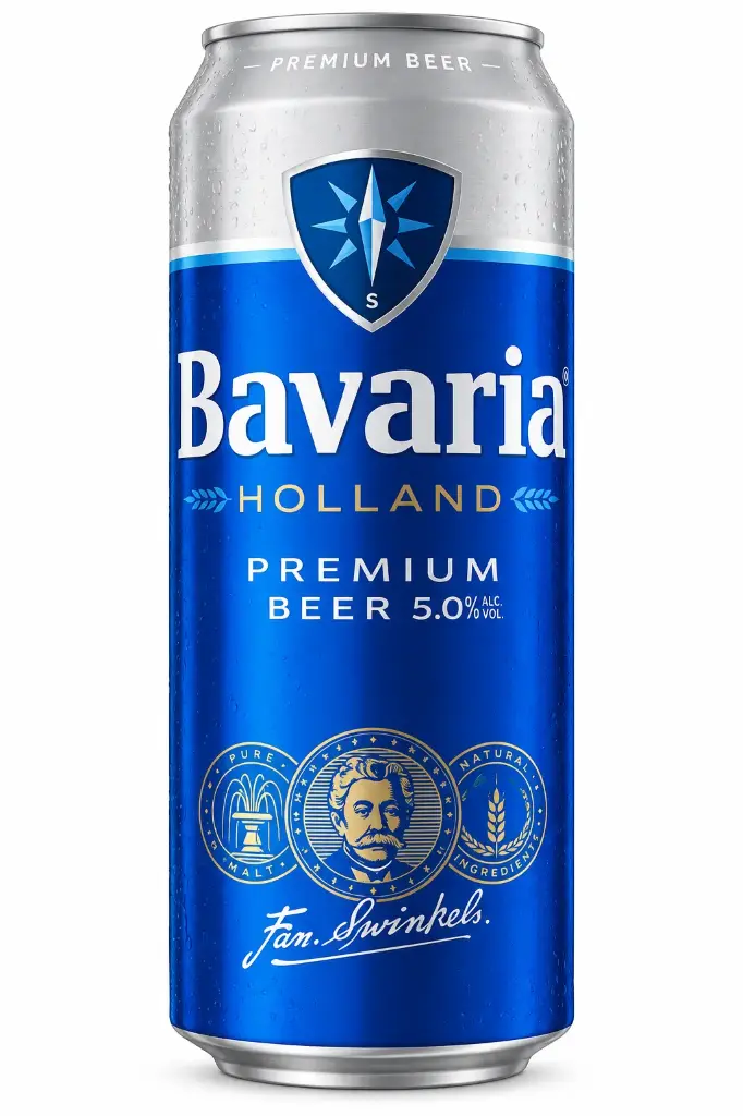 Bavaria Lager Can Beer 500ml