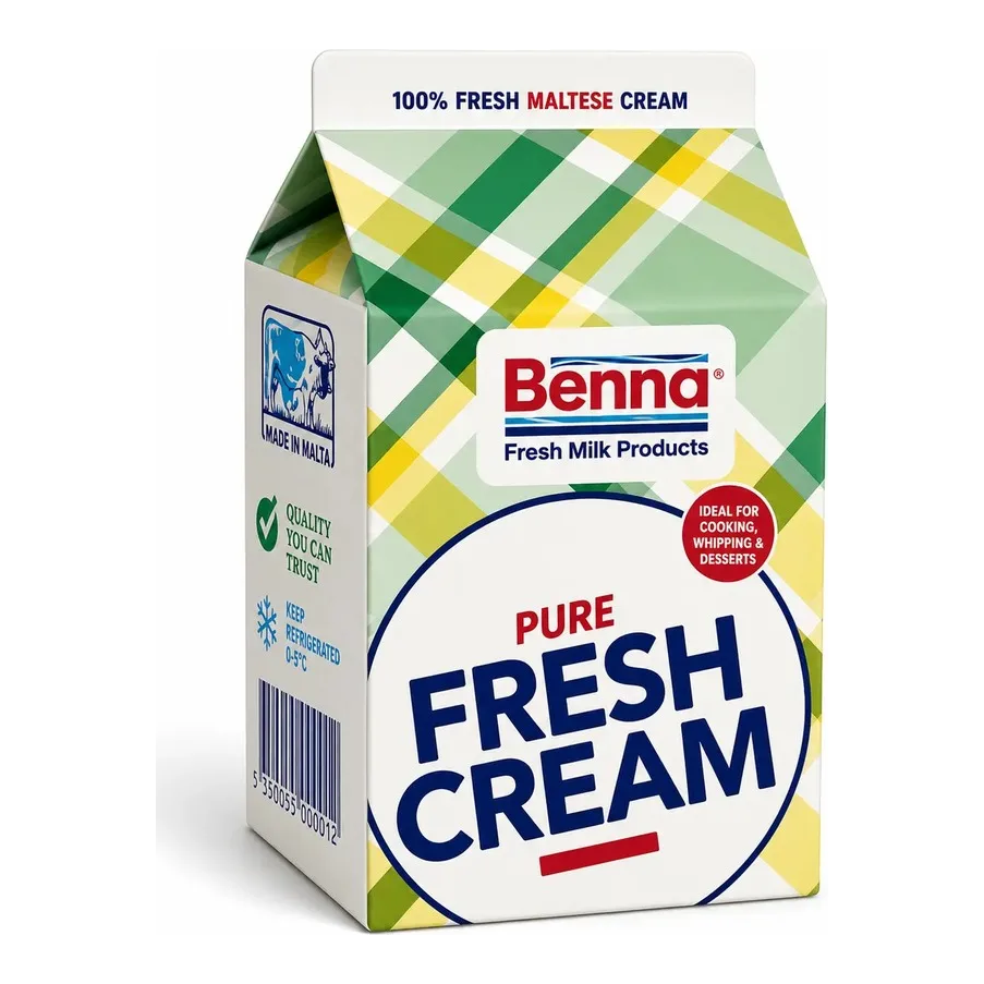 Benna Cream Carton 500ml
