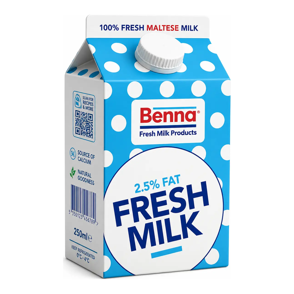 Benna Milk 2.5% 500ml