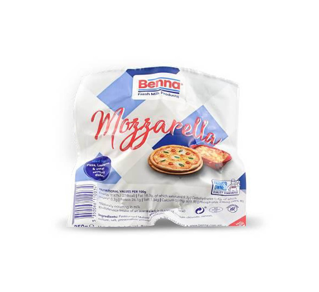 Benna Mozzarella For Pizza 250G