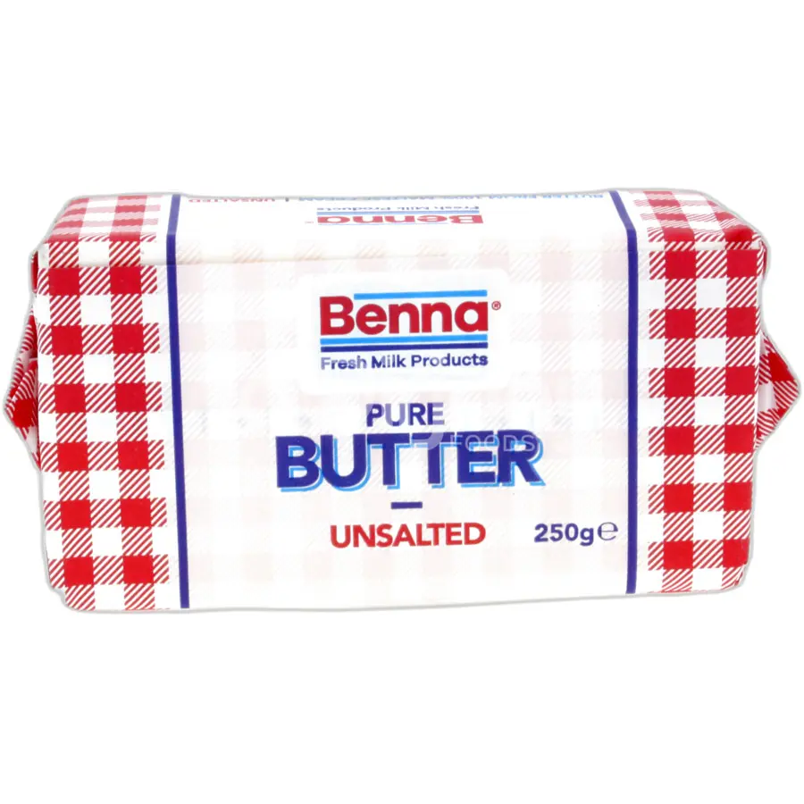 Benna Pure Butter Unsalted 250g