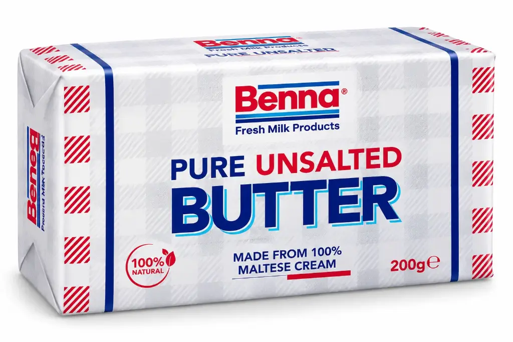 Benna Butter Unsalted 250g