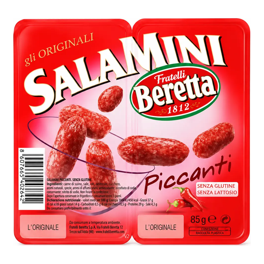 Beretta Salamini (Piccanti) 85g