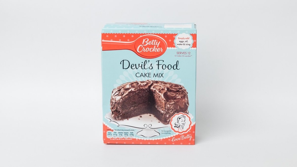 Betty Crocker Cake Mix Devil'S Food 425G