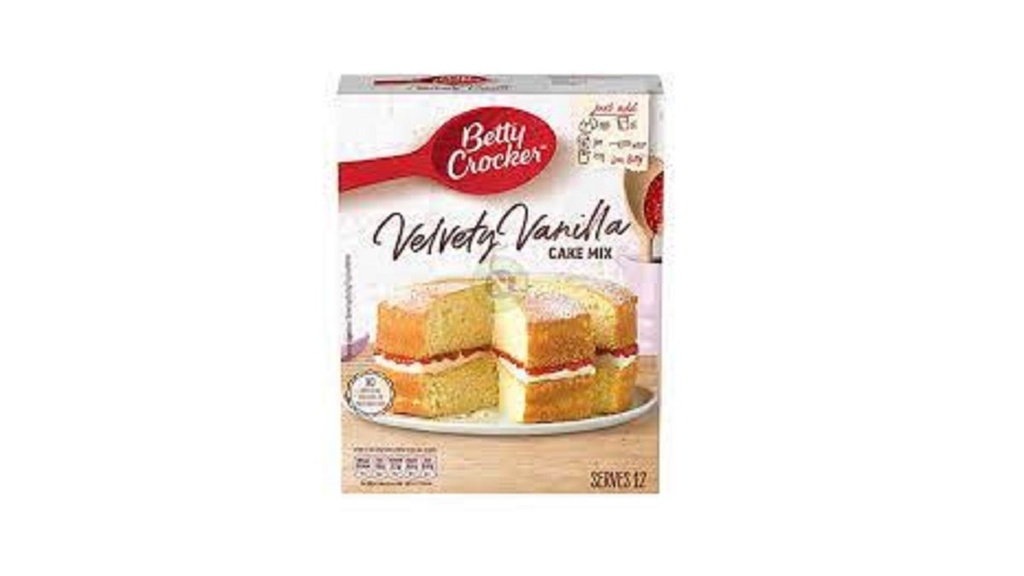 Betty Crocker Velvety Vanilla Cake Mix 425G